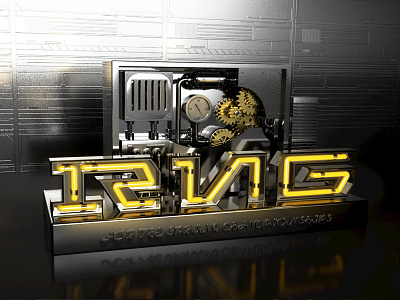 League of Legends Team "RNG" c4d league of legends metal machinery rng