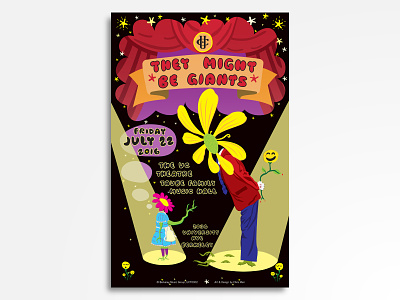 They Might Be Giants candy concert poster creepypasta gig poster illustration music poster poster art poster design rock and roll rock poster slenderman strangers they might be giants tmbg vector