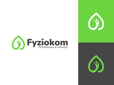 Fyziokom Logo branding logo physio