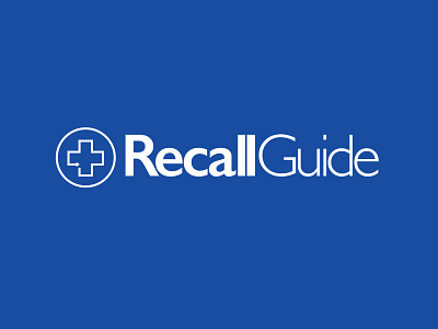 Recall Guide brand cebu design logo medical philippines