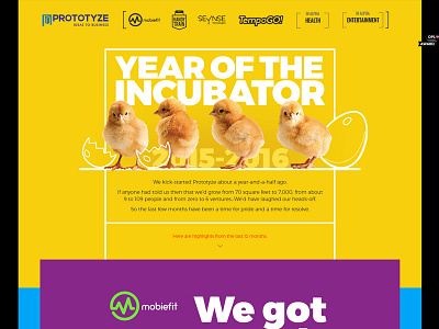 Prototyze Year of the Incubator