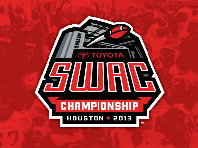 2013 SWAC Championship college football sports logo swac