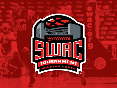 2014 SWAC Basketball Tournament basketball college sports logo swac