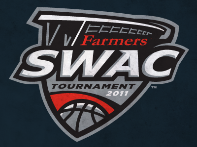 2011 SWAC Tournament basketball identity sports logo