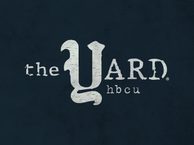 The Yard identity logo sports