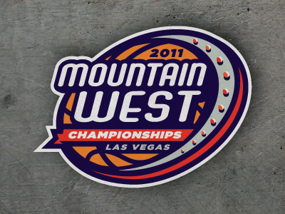 MWC 2011 Tournament basketball college event sports logo tournament