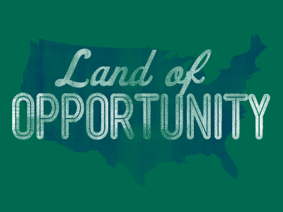 Land of Opportunity t shirt usa