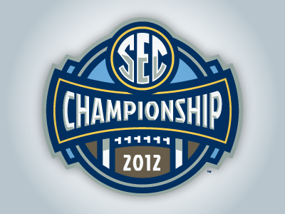 2012 SEC Championship college football logos sports