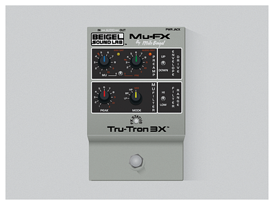 Mu-Fx Tru-Tron 3x Envelope Filter effects pedal envelope guitar mu fx