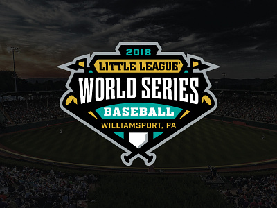 2018 Little League World Series baseball little league sports logo world series