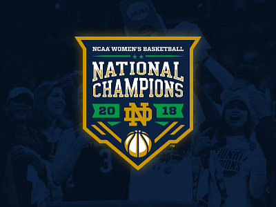 Notre Dame college basketball gold ncaa notre dame sports logo womens basketball