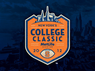 New York's College Classic college sports logo
