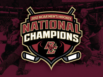 BC National Champions boston college ncaa sports logo