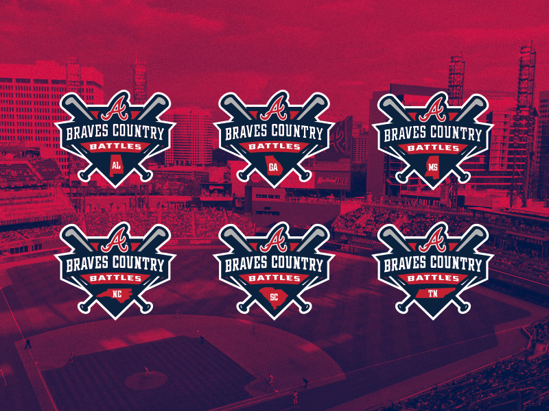 Braves Country Battles by Harley Creative on Dribbble