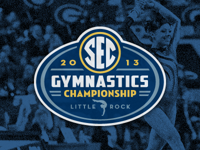 2013 SEC Gymnastics Championship college gymnastics sec sports logo