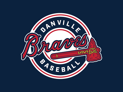 Danville Braves baseball braves danville minor league baseball tomahawk virginia