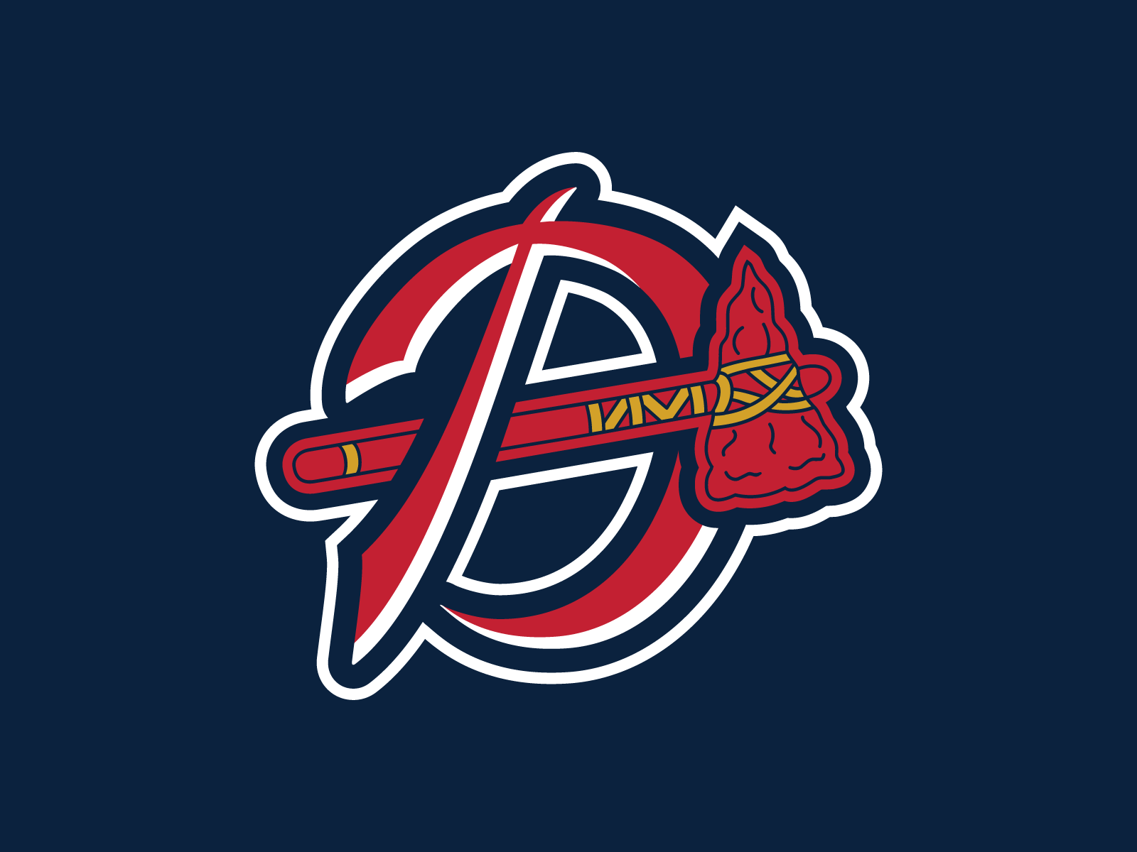 Danville Braves by Harley Creative on Dribbble