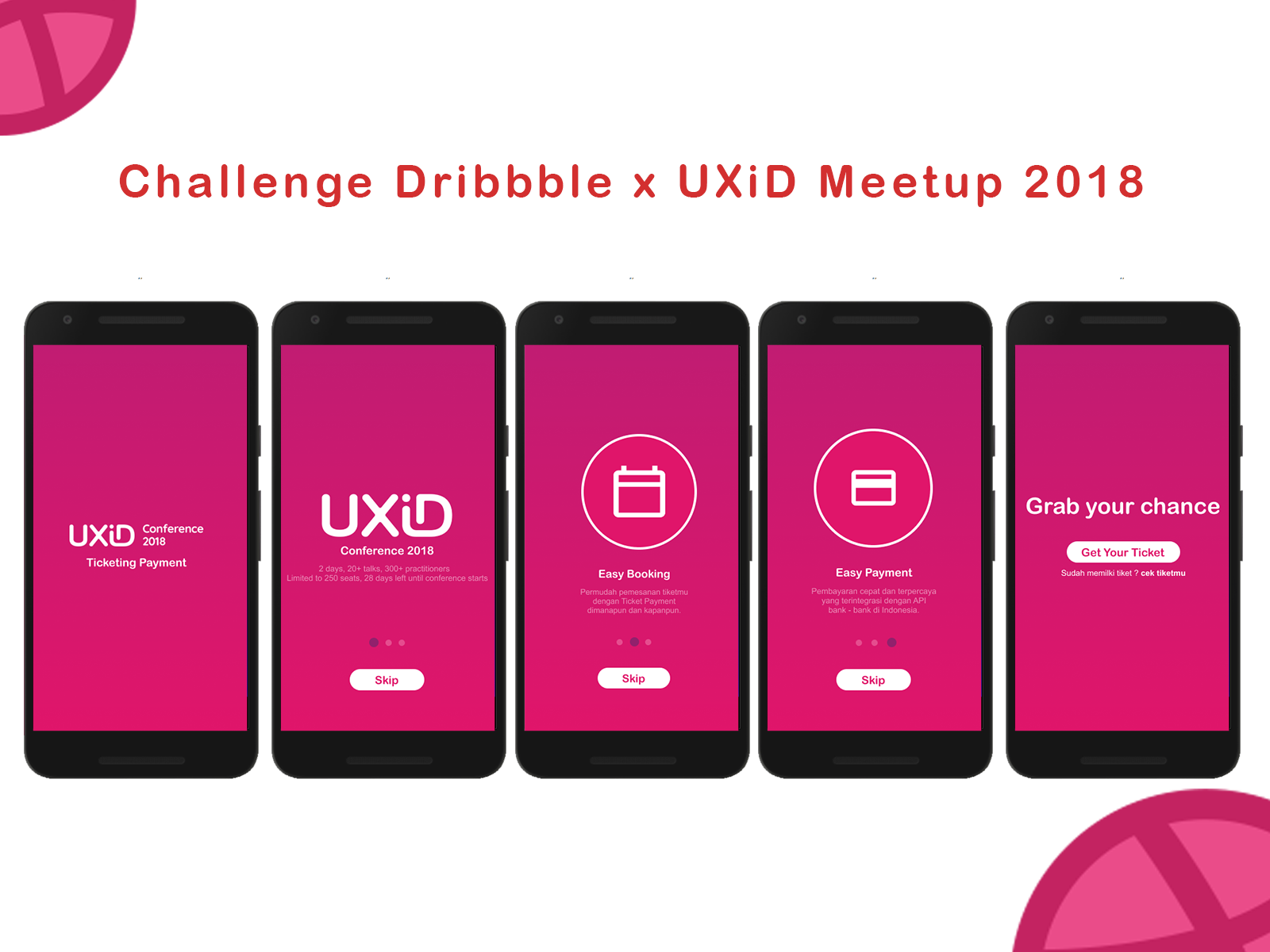 UXiD Conference 2018 Ticketing Payment Walkthrough by Sultan Arif Ma