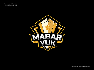 Mabar Yuk Apps Logo apps logo badge logo logo design logo design concept