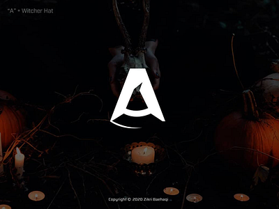 Dual Meaning Logo
Letter "A" + Witcher Hat