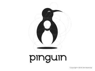 Pinguin Logo Grid logo