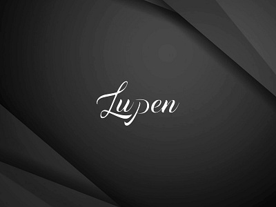 Lupen Logo branding design illustration logo typography vector