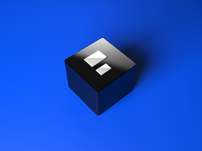 P2 logo cube