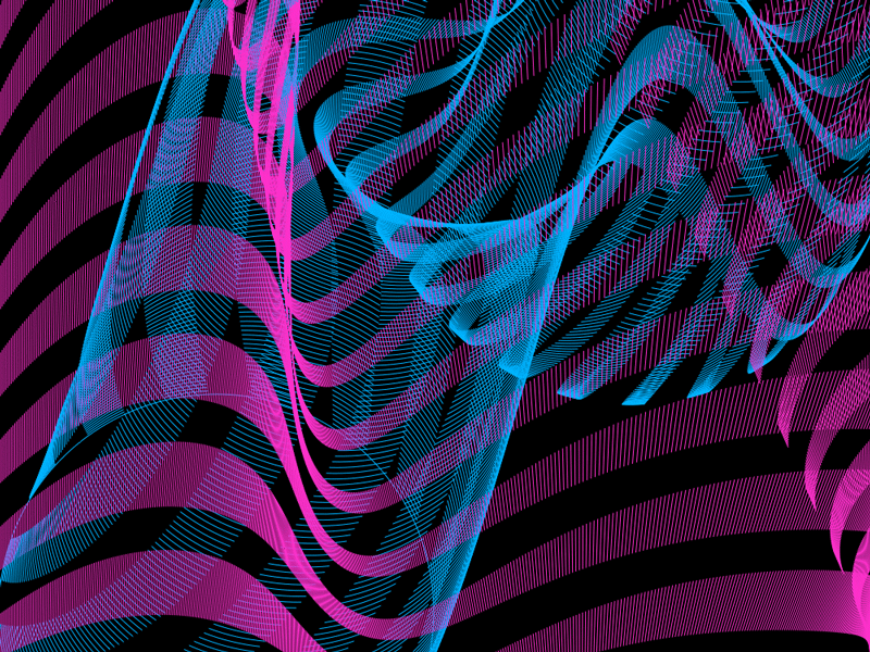 Sine waves computational art drawbot python sine