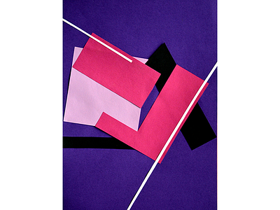 Composition art composition paper pink violet
