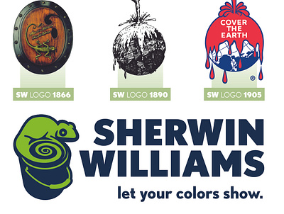 sherwin williams rebrand logo paint brand rebranding sherwin williams