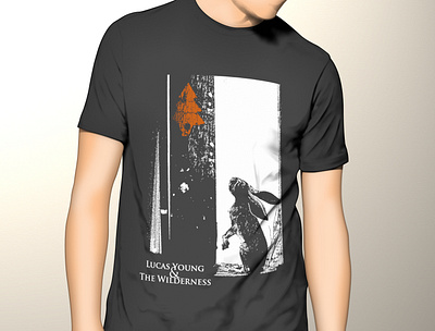 Lucas Young Shirt v3 band folkart lucas young silk screen design t shirt