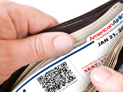 boarding pass concept airlines make things easier tickets wallet app wallet sized