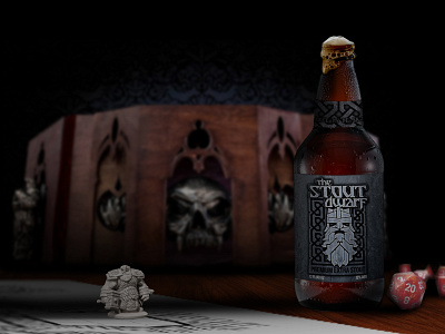 Stout Dwarf Product Mockup D&D