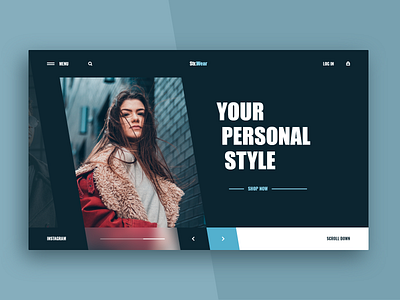 Fashion Store Web-site concept