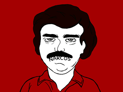 narcos-pablo escobar design illustration narcos photoshop