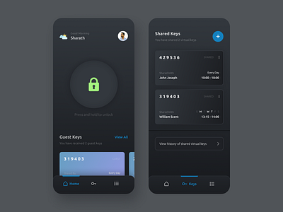 Smart Home Security App concept figma ios iot smart home security ui design uidesign ux design
