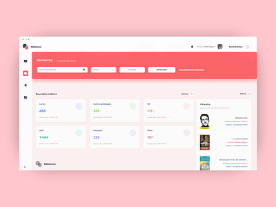 Library Management SaaS | Continuation library library management app management tool saas ui uiux ux web website