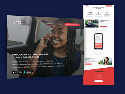 Raymond VTC | Website | Continuation app apple bolt cabify design design app kapten raymond raymondvtc taxify testimonial uber ui ui ux uiux ux uxdesign vtc vtc app vtcapp