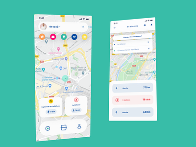 RATP Redesign Concept | Continuation app apple design ratp redesign ui uiux ux