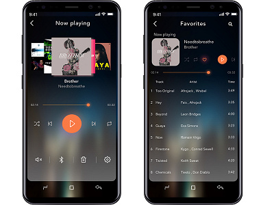 Media player android media player ui ux
