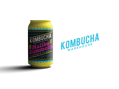 Kombucha Warehouse : LABEL design