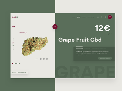 Legal Weed Shop e commerce ecommerce green marketplace product shop ui ux weed