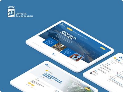 Portal de Participación Donostia app figma interface spain ui ui ux ux webdesign