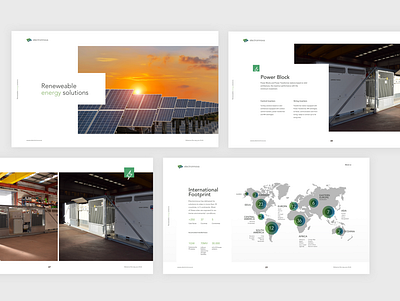 Electroinnova branding catalog design energy illustrator renewable solar energy spain