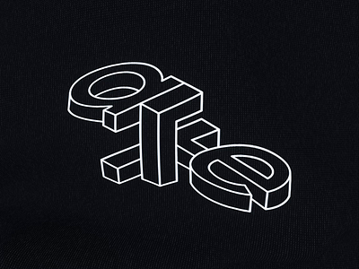 Arte identity (Logo) ⚫️ 3d black branding c4d clean clothe design identity illustration isomeric line logo loop octane render typography vector