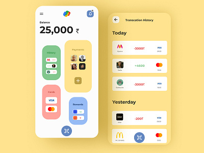 Google Pay redesigned app design minimal ui uidesign
