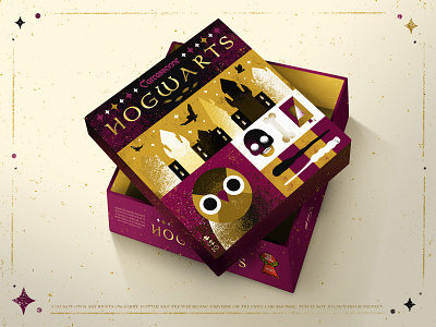 BOARD GAME Redesign - Dribbble Weekly Warm-Up board game castle challenge childhood competition digital illustration dribbbleweeklywarmup fantasy fantasy book game game design illustration katycreates magic owl packaging design play playful wizard