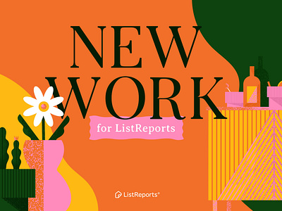 Digital Illustrations for ListReports ✍️
