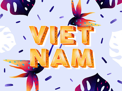 VIETNAM - Digital Lettering