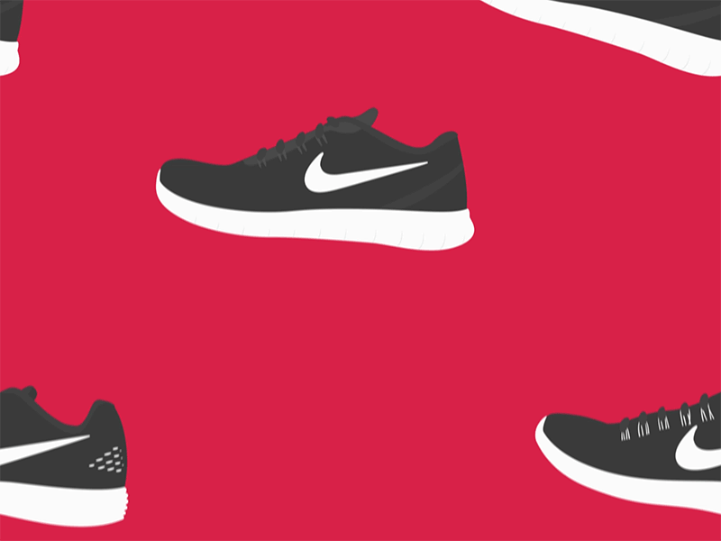 Swoosh is life after effects animation gif gif is life motion design motion graphics sneakers subtle strokes